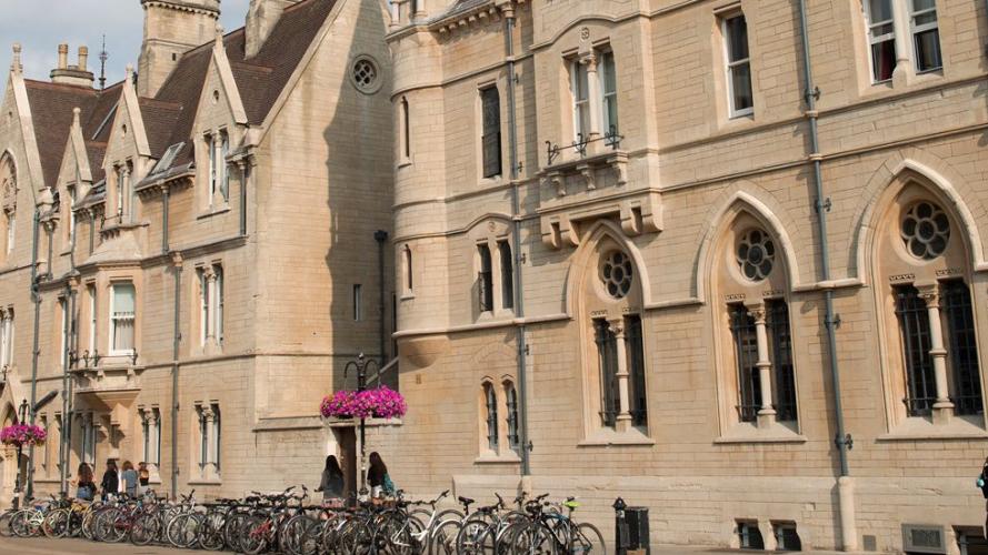 Balliol College seen from Broad Street